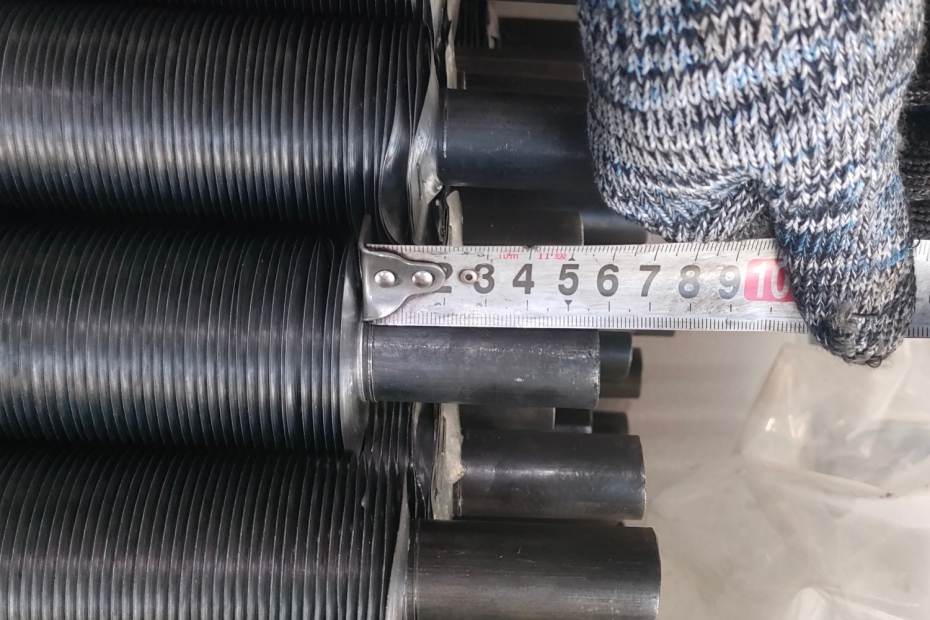 Embedded-finned-tube