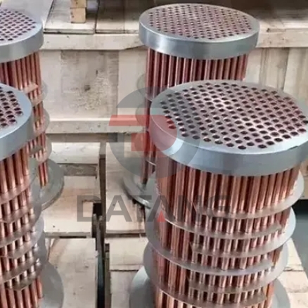 copper inner fin tubes for Ingersoll Rand cooler