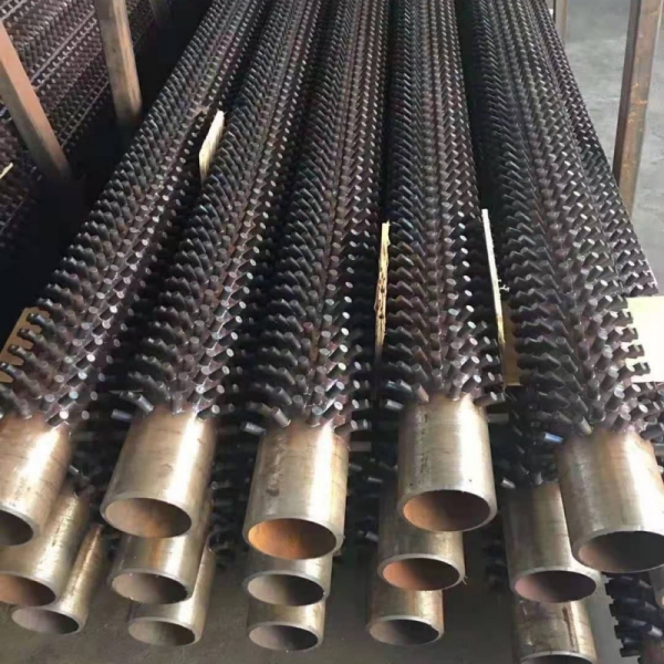 Studded Finned Tube Energy-Efficient Heat Exchange Component